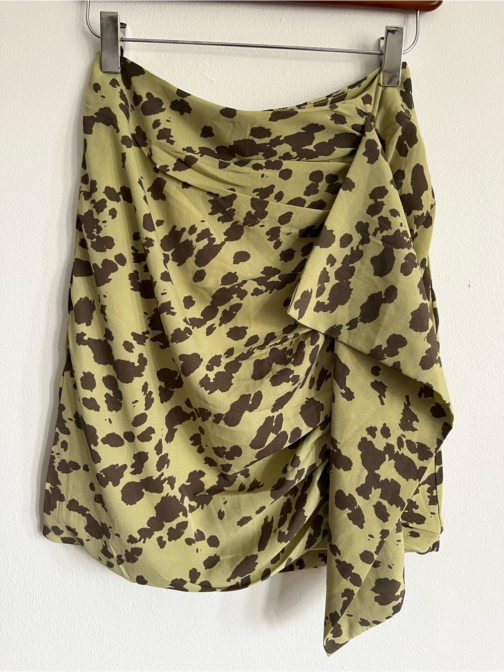 Nasty Gal Cow Print Skirt